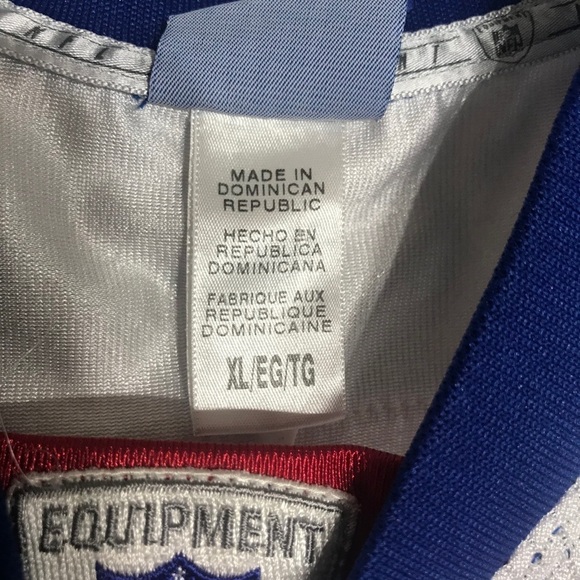 Reebok NFL Giants Shockey #80 replica sports jersey XL athletic gear - Picture 4 of 7